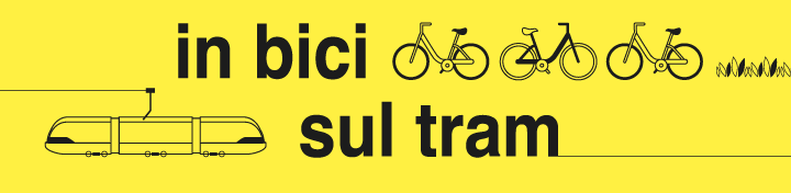 in bici sul tram